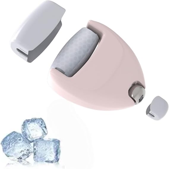 Ice Roller Double Ended, Ice Roller, Double Sided, Skin Care Essential, Diminishes Pores, Alleviates Redness, Cold Therapy Tool - Promote Bright, Revitalized, Oxygen-Boosted Skin