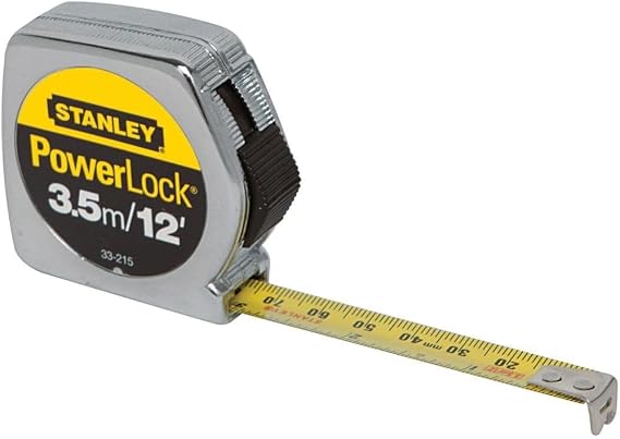 Stanley 3.5M/12 Ft Powerlock Tape Measure