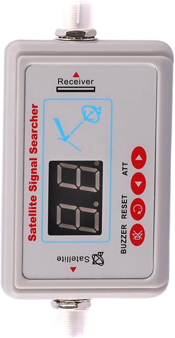 MOUDOAUER Digital Satellite Finder, TV Antenna Signal Strength Meter Signal Finding Meter Satellite Signal Finder