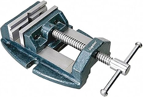 Dayton Drill Press Vise, Fixed, 4In - 31LZ68