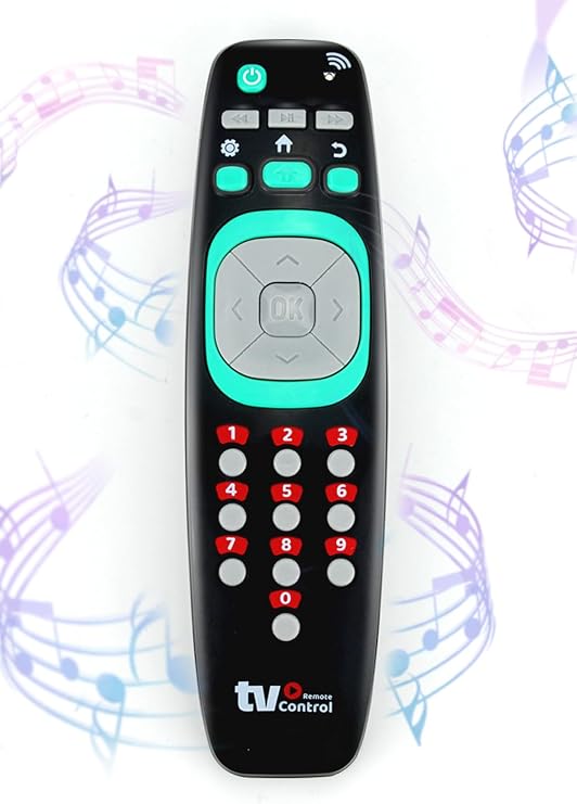 Baby Remote Control Toy, TV Remote Control Toy, Musical Toys with Lights and Sounds for Toddlers Babies 12 36 Months
