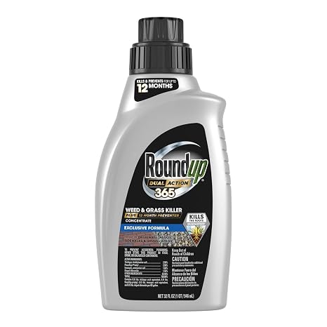 Roundup Dual Action 365 Weed & Grass Killer + 12 Mo. Preventer Concentrate