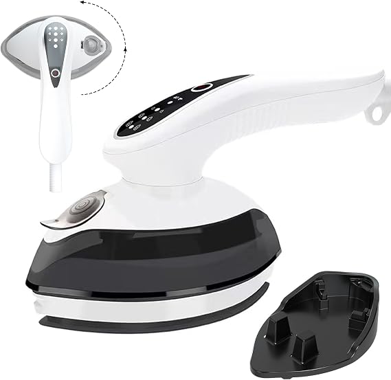 Conwang Mini Steamer Iron - Portable Travel Iron, Support Dry And Wet Ironing for Home and Travel