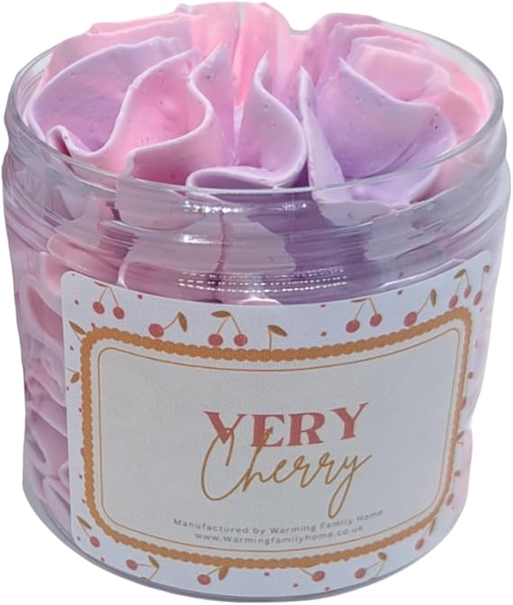 Very Cherry Whipped Soap | Body Wash | Shaving Cream | Bubble Bath |