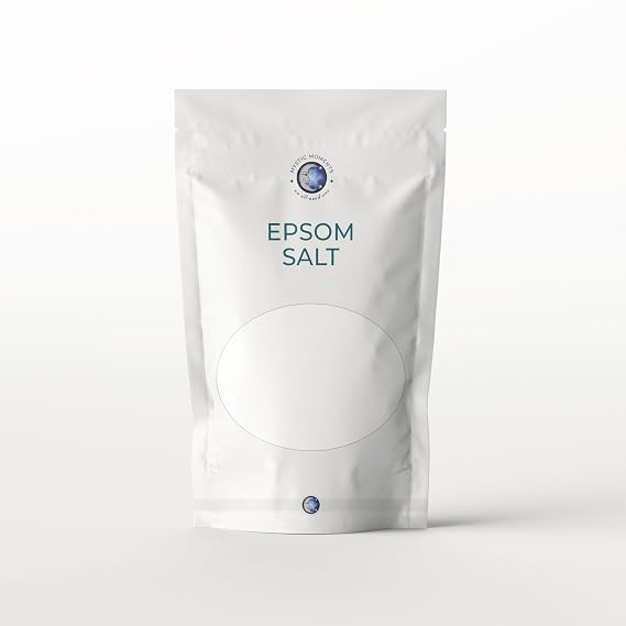 Mystic Moments | Epsom Fine Bath Salts | 500g | Magnesium Sulphate