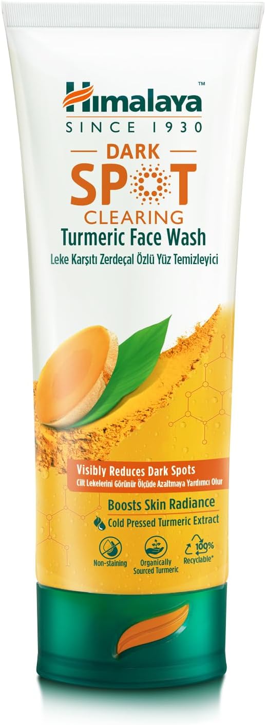 Himalaya Since 1930 Dark Spot Clearing Anti Stain Turmeric Extract Facial Cleanser 100 ml