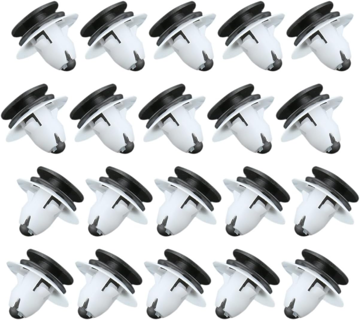 Plastic Door Panel Trim Clips,20Pcs For Volvo S80 S60 S40 XC90 XCV60 Direct Replacement Parts OEM 30653441 Black