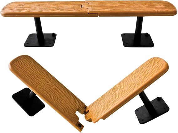Breakable Bench for Wrestling Action Figures | Stage Dramatic Wrestling Figure Crashes with a Breakable Bench That Reconnects for Repeated Match Setups