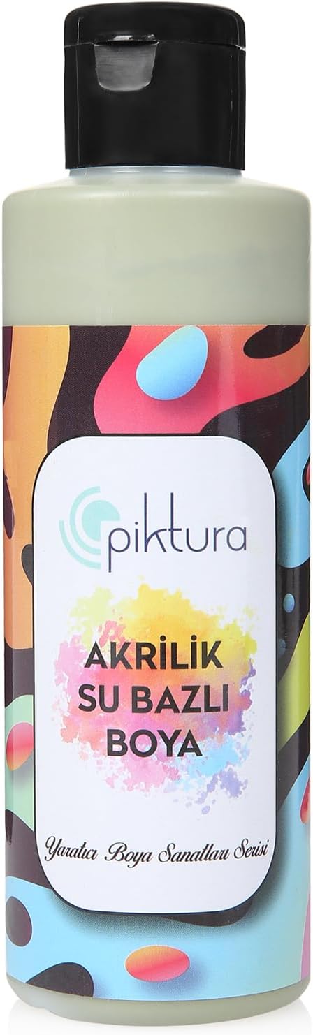 Akrilik Su Bazlı Boya 200ml, İç Cephe Duvar Boyası, Silinebilir Silikonlu, Özel Mat Doku - Timeless Palette - (Zeytin)