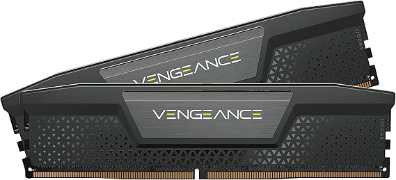 Corsair Vengeance DDR5 RAM 64GB (2x32GB) 6000MHz CL40-50-50-96 1.35V Intel XMP 3.0 Computer Memory Black (CMK64GX5M2D6000C40)