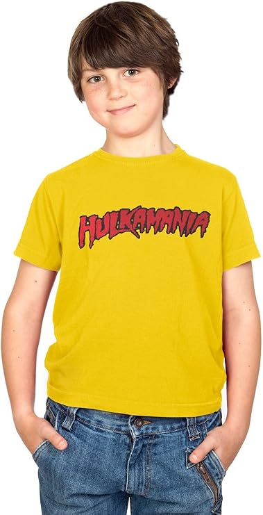 Artbox Wrestler Yellow T-Shirt (Youth Medium)