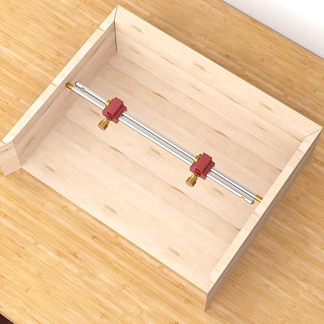 TOOLCOOL Versatile Modular Bar Gauge System Woodworking Tool Set for Inside Outside Measurements Transferring Measurement Drawing Large Arc