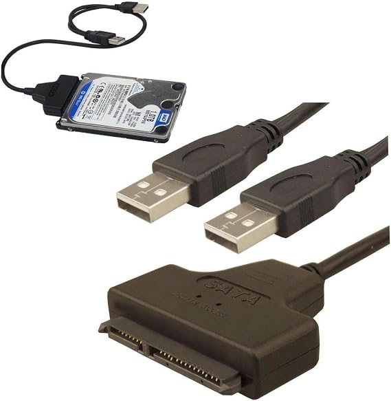 2.5 inç Sata HDD Kablosu Hard Disk SSD HDD To USB Laptop Serial ATA 4536