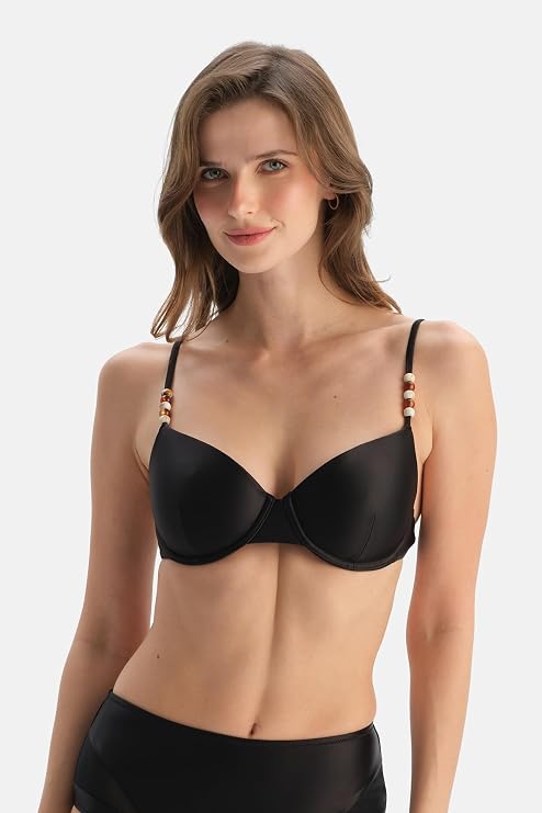 Dagi Siyah Kaplı Bikini Üst