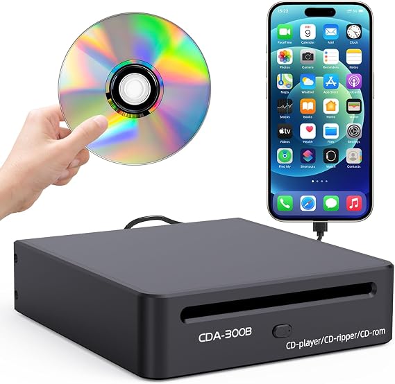 High-Precision CD Ripper - Preserve Your Music in Lossless Quality with One-Click Ripping