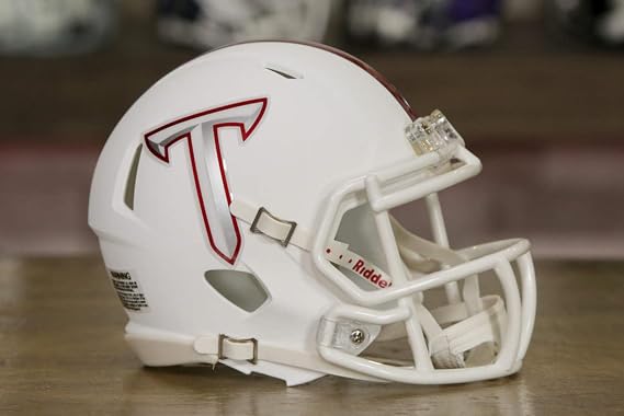 Riddell 9585590166 Troy Trojans Replica Mini Speed Style Helmet