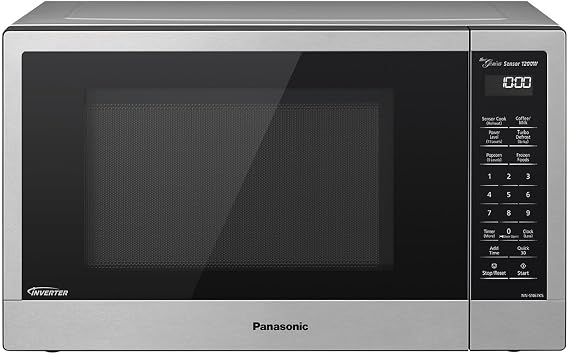 Panasonic NN-SN67KS Microwave Oven, 1.2 cu.ft, Stainless Steel/Silver