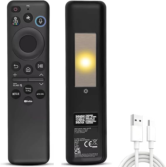 New BN59-01480A TM2360E Solar Smart AI Voice Bluetooth Remote Control