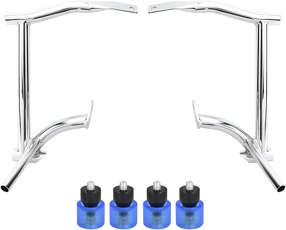 Chrome Saddlebag Guard Rear Saddle Bag Crash Bar