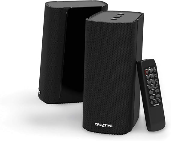 Creative Labs T100 2 Channel Stereo Computer Speakers - Black