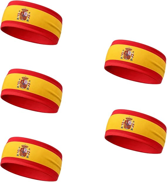 Spain Flag Headband for Soccer Fans
