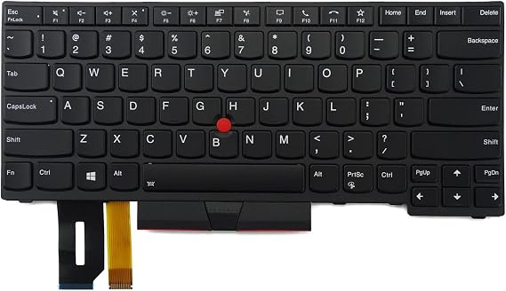 Replacement Keyboard with Backlit for Lenovo Thinkpad T14 Gen1 Gen2 P14S Gen1 Gen2 (US English, Backlit)