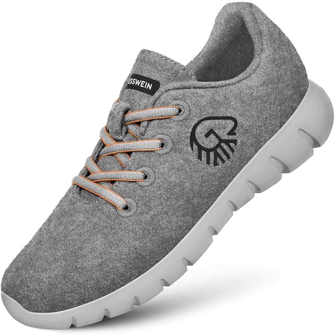 Giesswein Merino Runners Women - Federleichter Merino Sneaker Damen Atmungsaktiv temperaturregulierend & geruchsneutral – waschbarer Merino Freizeitschuh mit Wechselfußbett barfuß ein Genuss