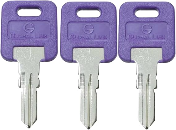 3 Pack of Global Link RV Keys Select Your Key Code (G367)