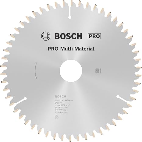 Bosch Professional Accessories - Standard For Serisi Çoklu Malzeme için Daire Testere Bıçağı 190 * 30 mm 54 Diş