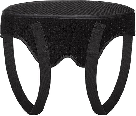 Hernia Belt, Adjustable Hernia Support Truss for Single/Double Inguinal, Groin Straps with 2 Removable Compression Pads, Pain Relief(Medium)