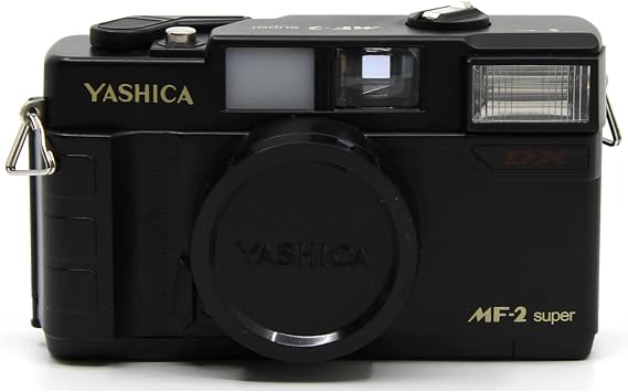 Yashica MF-2 by Kokoti 35mm Film Camera (Black)