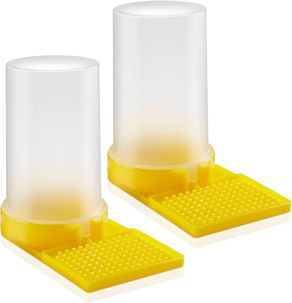 Honey Keeper 2-Pack Beehive Water Dispenser, Bee Hive Entrance Feeder Beekeeping Tool