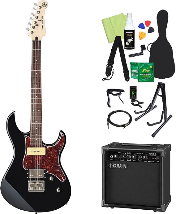 Yamaha Pacifica 311H Electric Guitar Beginner Set of 14 Includes GA15II BL Yamaha