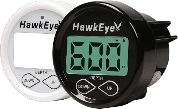 DepthTrax 2B Boat Mount in Dash Digital Depth Finder