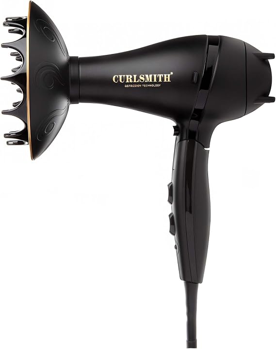Curlsmith Defrizzion Travel Hair Dryer for Curly Hair