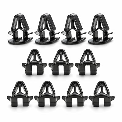 10Pcs Interior Trim Mounting Clip Kit Compatible for Volvo 850 S40 V40 V50 V70 XC20 XC70, Door Panel Interior Trim Clip, Door Lining Trim Panel Clips Replacement# 9132876