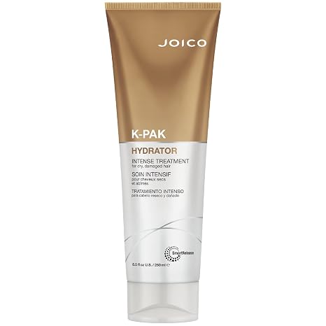 Joico K-Pak Hydrator Intense Treatment | For Dry, Damaged Hair | Boost Shine | Improve Elasticity | Instant Hydration & Softness | With Keratin & Evening Primrose Oil