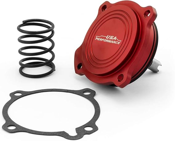 Speedmaster PCE610.1001.03 Compatible with Ford C4 C5 Automatic Transmission Billet C Ratio Servo Piston Kit [Red]