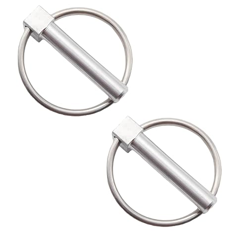 2 Pcs 2/5"x 2" Heavy Duty Lynch Pin (10mm x 50mm)