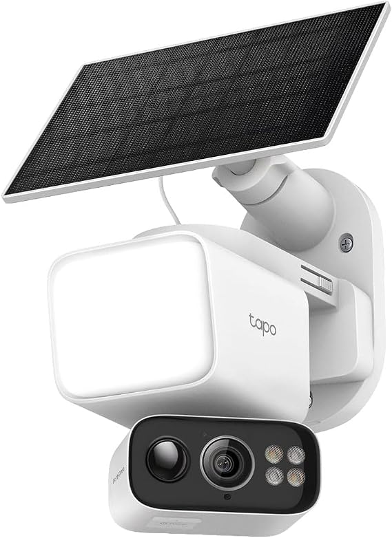 Tapo 2K Outdoor Pan/Tilt Wireless Floodlight Security Camera, C615F KIT