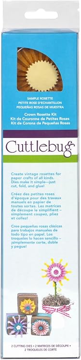 Cricut Cuttlebug 2001248 Quilling Kit, Crown Rosette