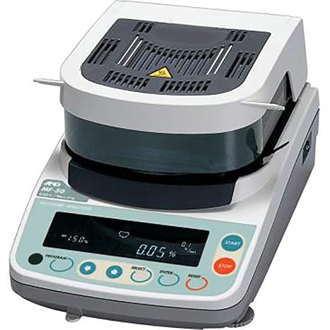 A&D MS-70 MS Series Moisture Analyzer, 71 g x 0.0001 g