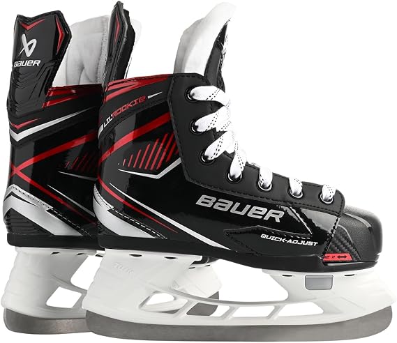 Bauer LIL'ROOKIE Junior Adjustable Ice Skates