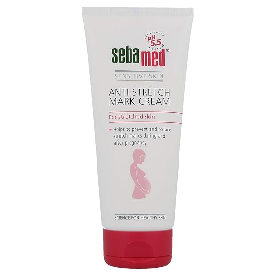 Sebamed Anti-Stretch Mark Cream Stretch Mark Cream - for Pregnancy Stretch Mark & Prevention Oil - Stretch Mark Removal Cream for Pregnant Women, Mothers - Safe for All Ages & Skin Types