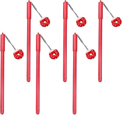 ZONEBEST 6Pcs Desserts Gel Pens Funny Writing Pen 1.0MM Tip Smooth to Write Refillable Gel Pen for Women Girl Writing Journaling