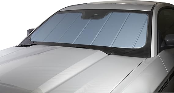 Covercraft UVS100 Custom Sunscreen | UV11560BL | Compatible with Select Kia Stinger Models, Blue Metallic