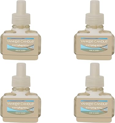 Yankee Candle Sun and Sand ScentPlug Refill 4-Pack