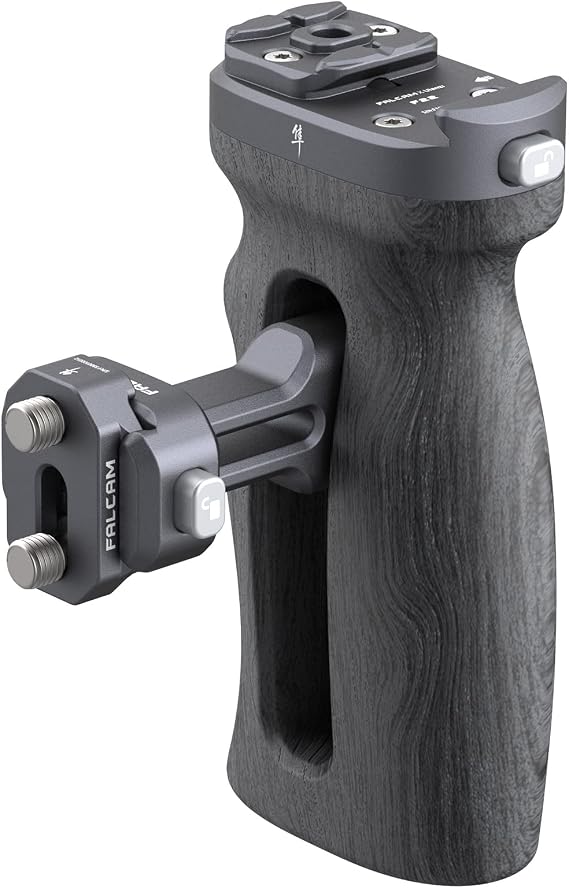 FALCAM F22 Quick Release Handle, Camera Side Handheld Grip | Grip Convert 1/4" Thread to F22 QR System, 22mm Aluminum Video Shooting Accessory Filmmaker Photographer You-Tuber Must Have