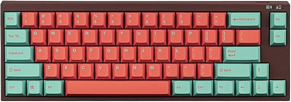 Leopold x MK FC660MBT Vapor 65% Double Shot PBT Wireless/Bluetooth Mechanical Keyboard (Cherry MX Brown)