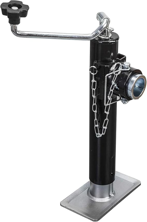 Big RED 2000 LBs Capacity Weld on Pipe Mount Swivel Trailer Jack, ATR39003R